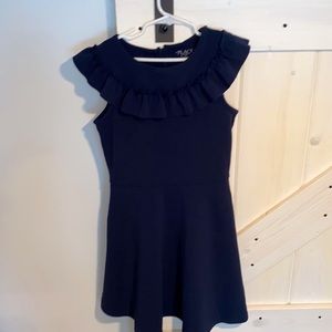 NWT The Children’s Place Girls Ruffle Ponte Dress